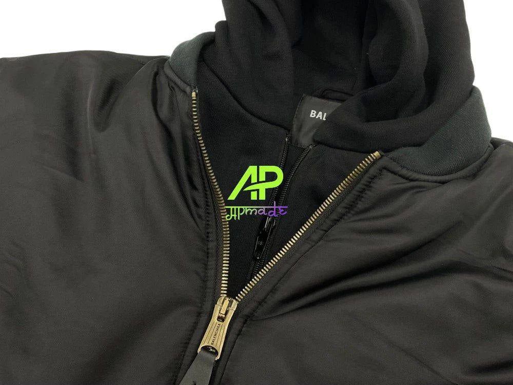 Balenciaga Paris All In Bomber Jacket