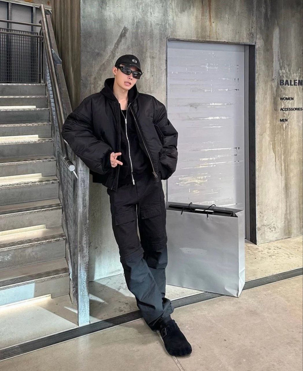 Balenciaga Sunday Suede Mule