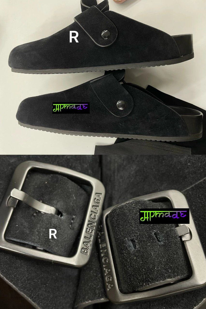 Balenciaga Sunday Suede Mule