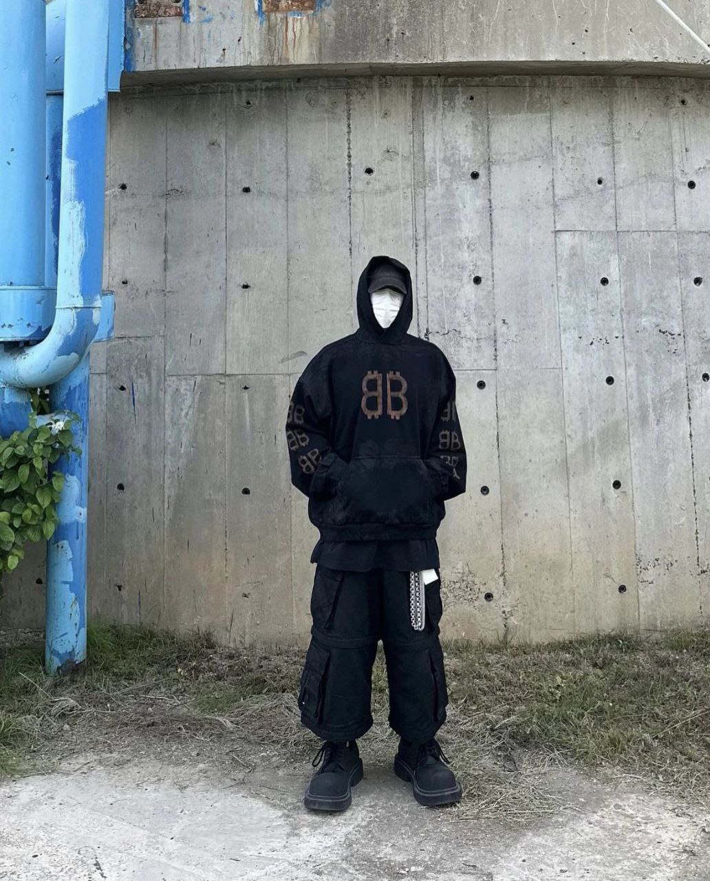 Balenciaga BB Logo Hoodie