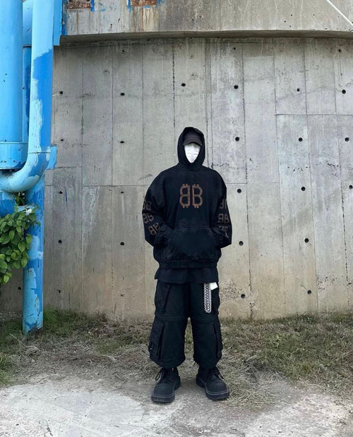 Balenciaga BB Logo Hoodie