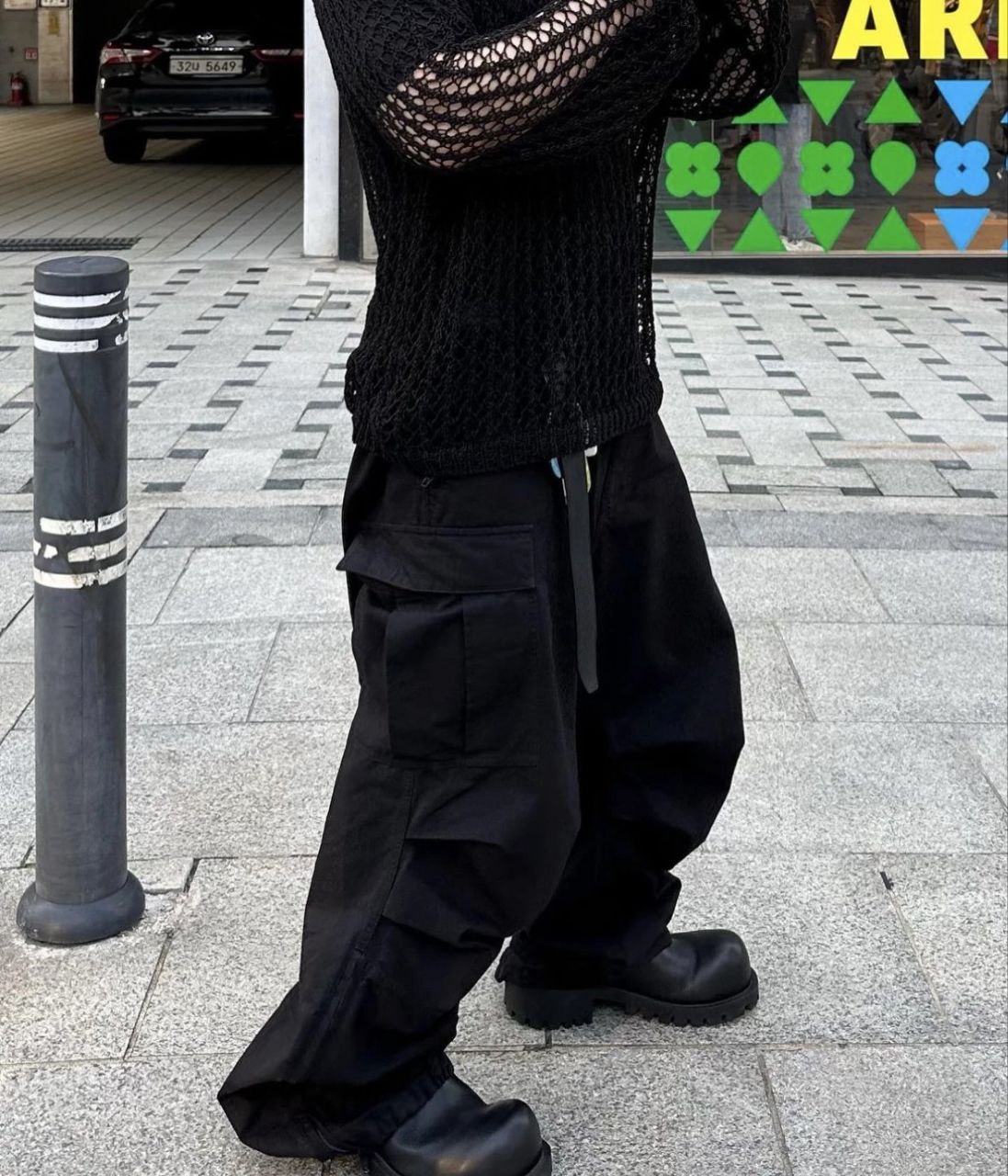 Balenciaga Lost Tape Pulled Cargo Pants