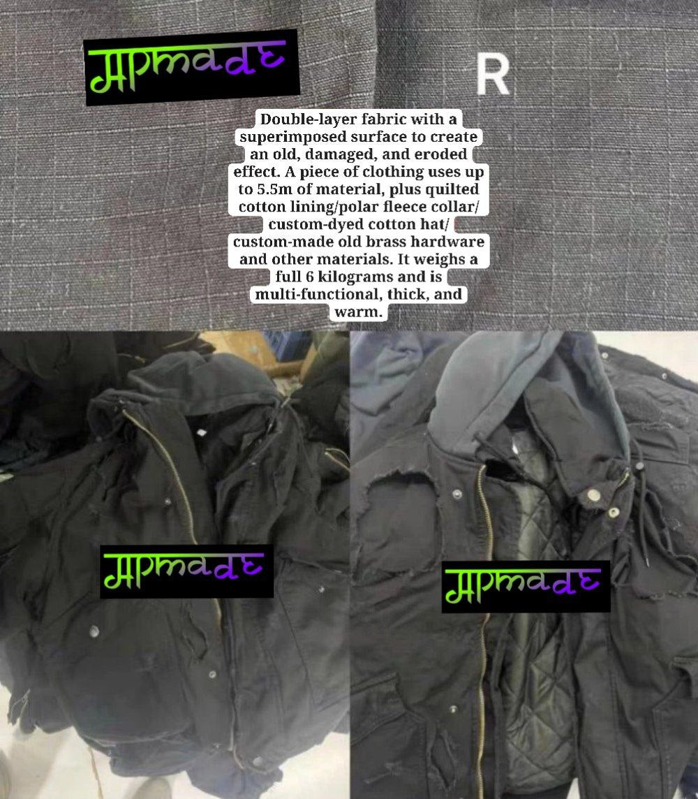 Balenciaga Unity Destroyed Bomber Jacket (Black)