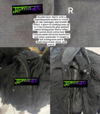 Balenciaga Unity Destroyed Bomber Jacket (Black)