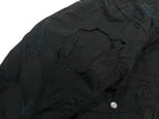 Balenciaga Unity Destroyed Bomber Jacket (Black)