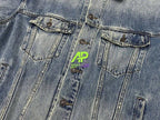 Balenciaga Destroyed Denim Jacket