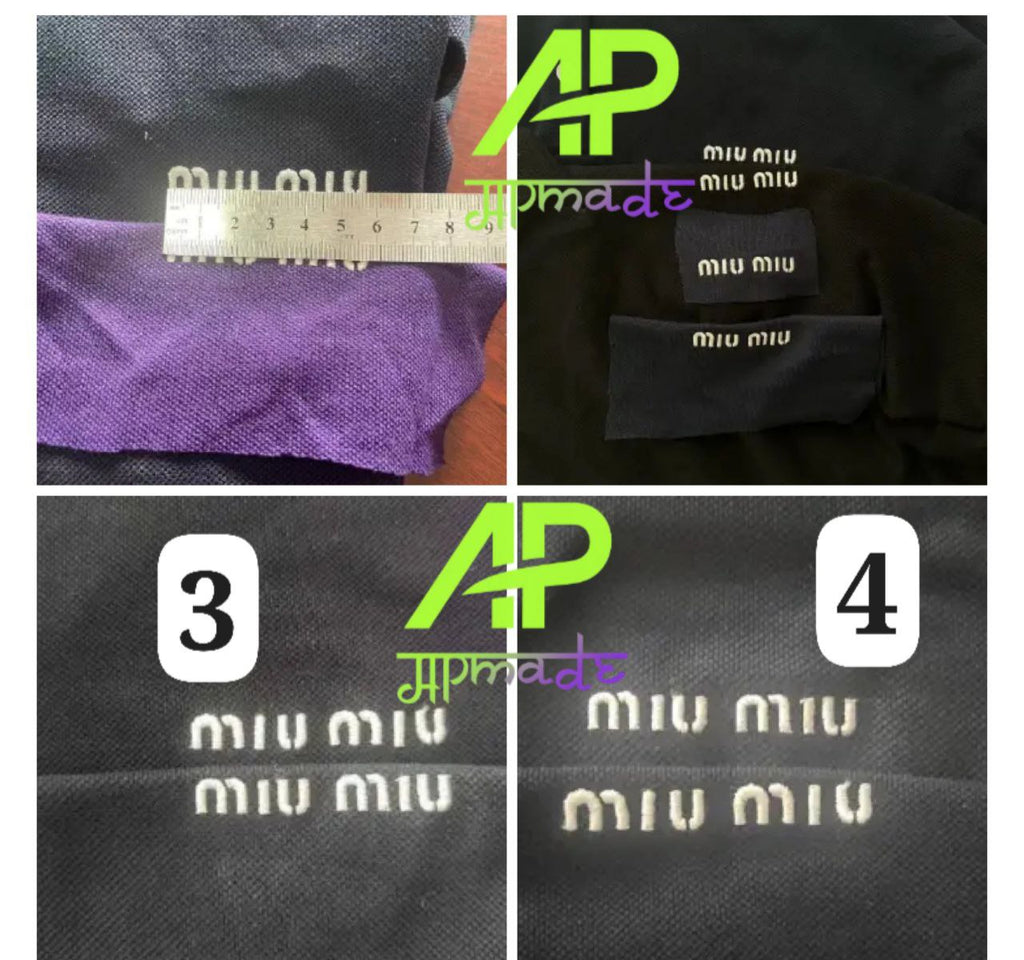 Miu Miu Longsleeve Polo T-Shirt