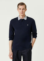 Brunello Cucinelli Longsleeve Polo T-Shirt