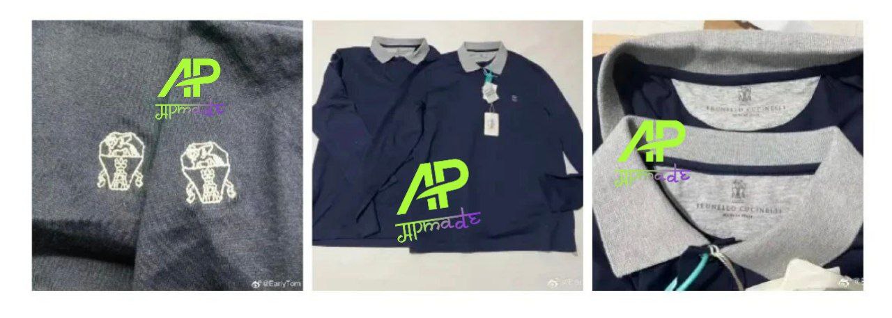 Brunello Cucinelli Longsleeve Polo T-Shirt