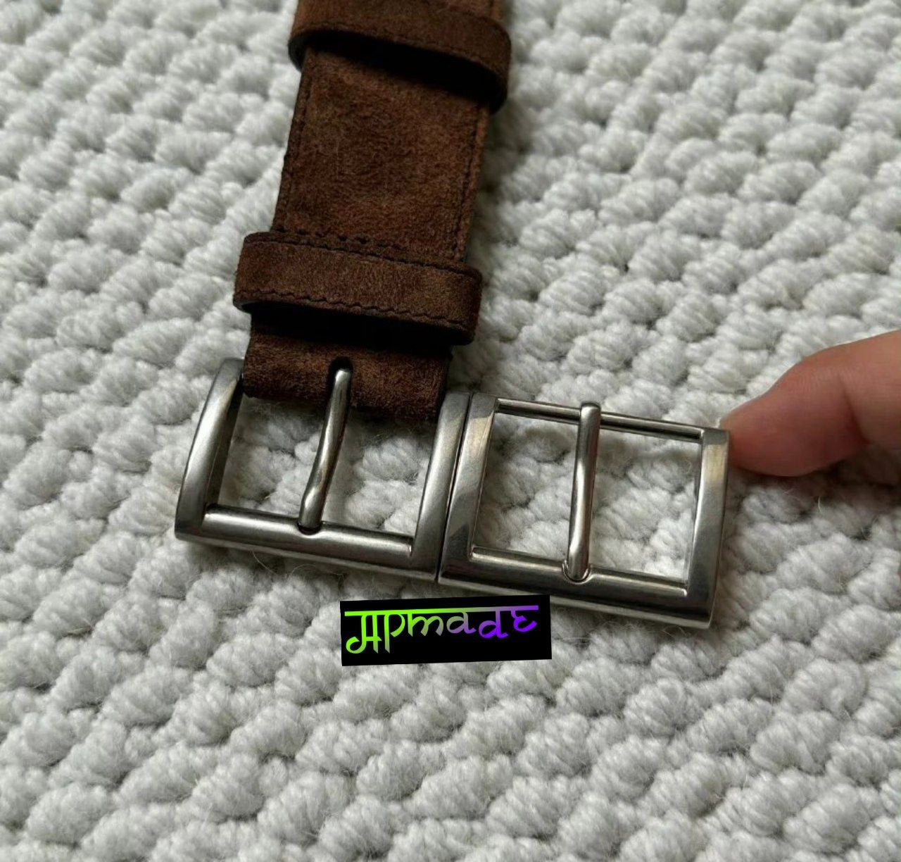 Prada Leather with Suede Belt