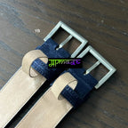 Prada Leather with Suede Belt