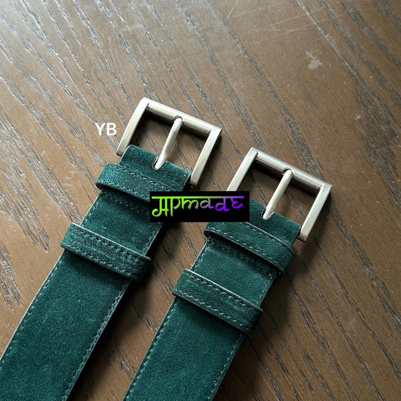 Prada Leather with Suede Belt