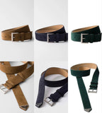Prada Leather with Suede Belt