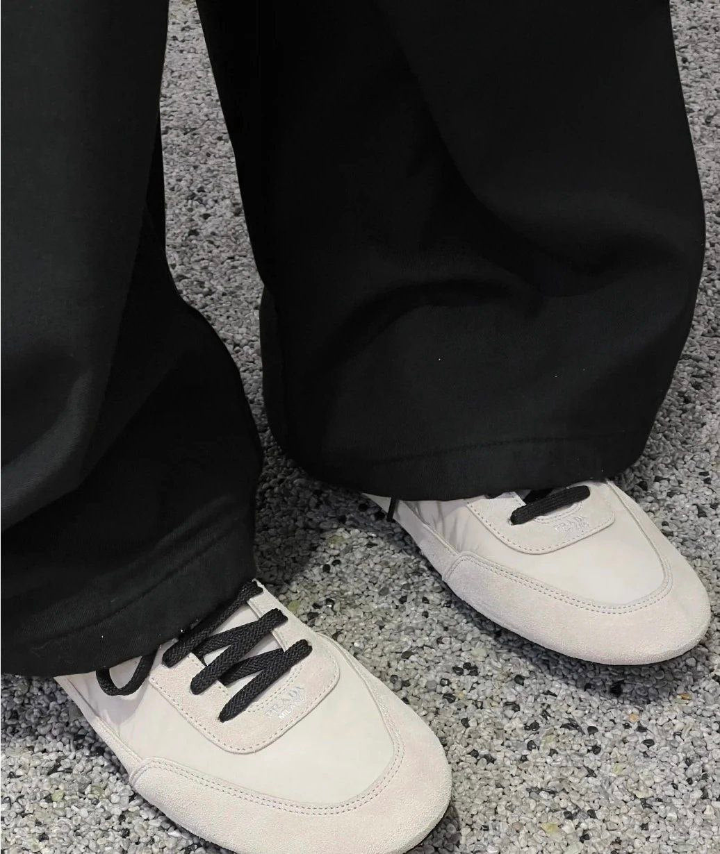 Prada Collapse Sneakers (White)