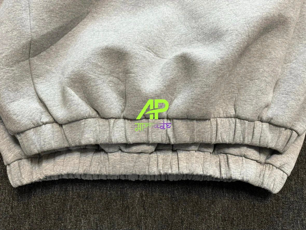 Dries Van Noten Gray Half-Button Sweatshirt