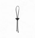 Prada Black Saffiano Bolo Tie