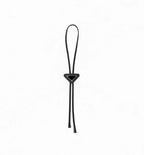 Prada Black Saffiano Bolo Tie