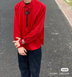 Prada Black Saffiano Bolo Tie