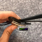 Prada Black Saffiano Bolo Tie