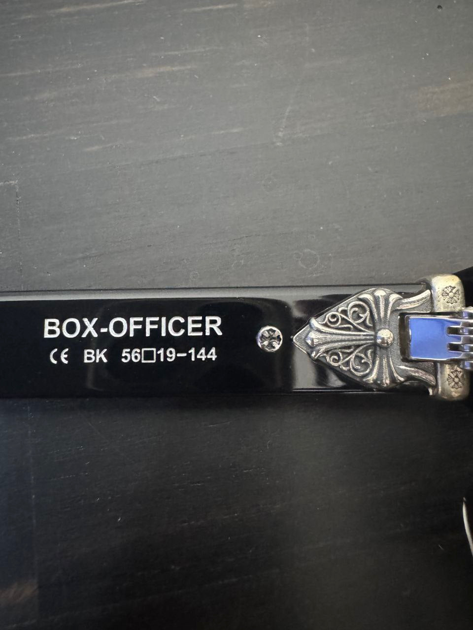 Chrome Hearts Box Officer Glasses