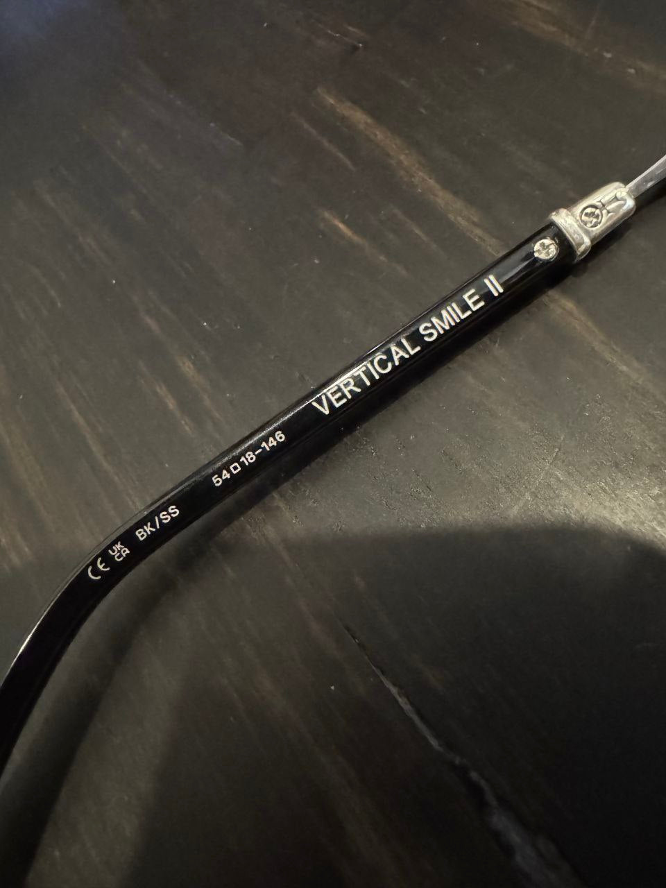 Chrome Hearts Vertical Smile II Glasses