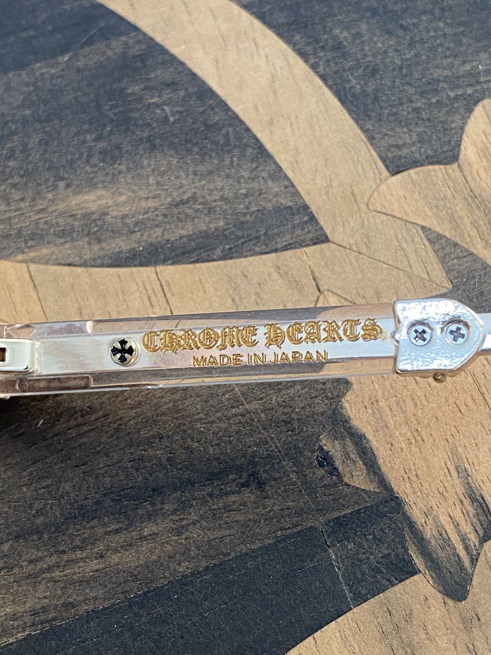 Chrome Hearts Buck Butter Glasses