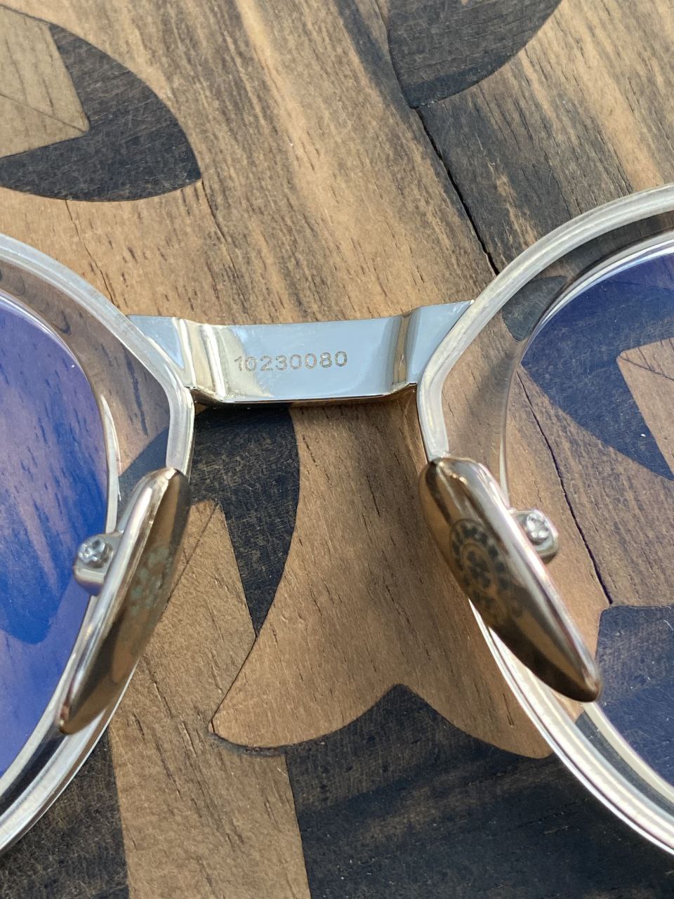 Chrome Hearts Buck Butter Glasses