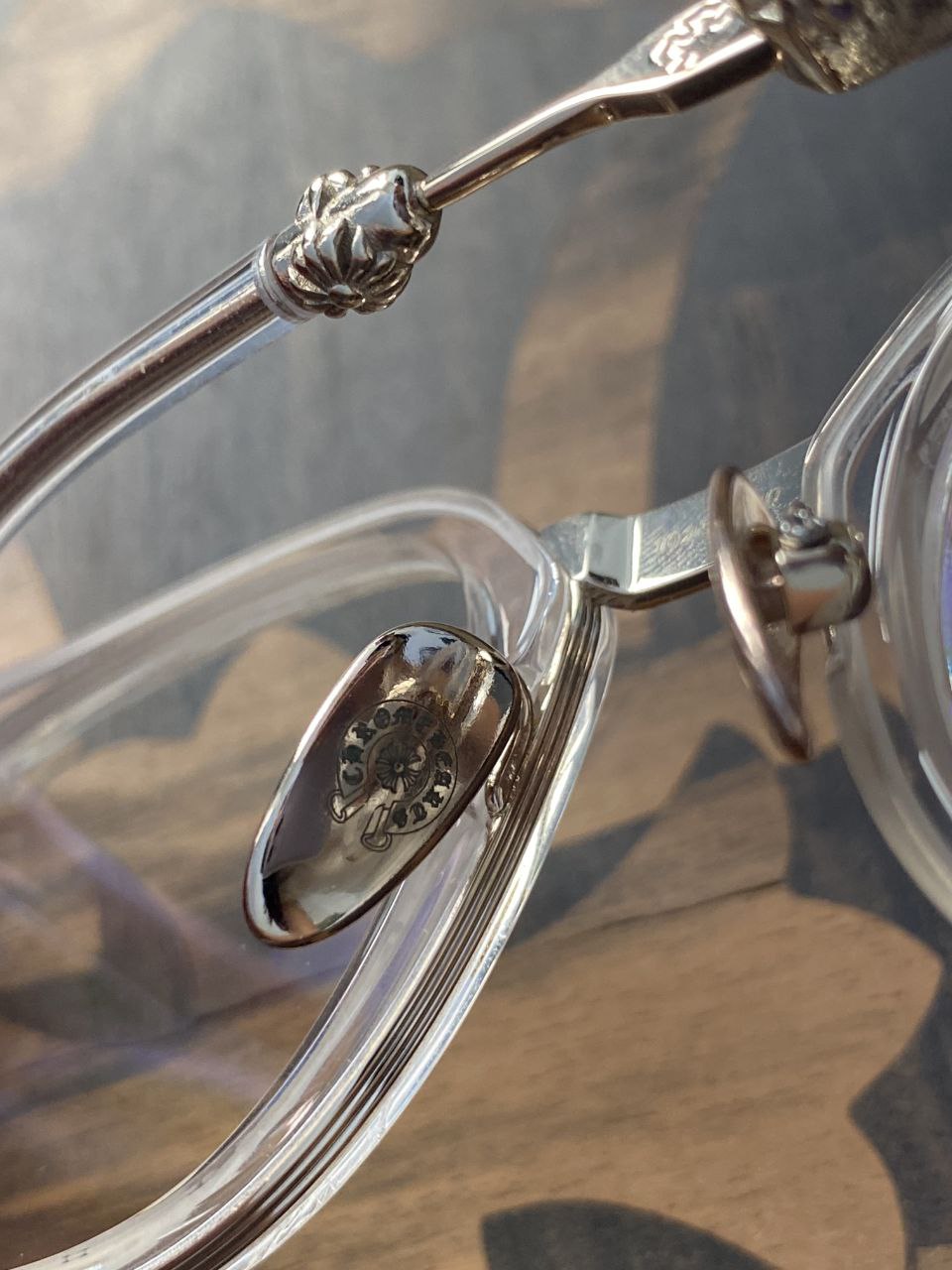 Chrome Hearts Buck Butter Glasses