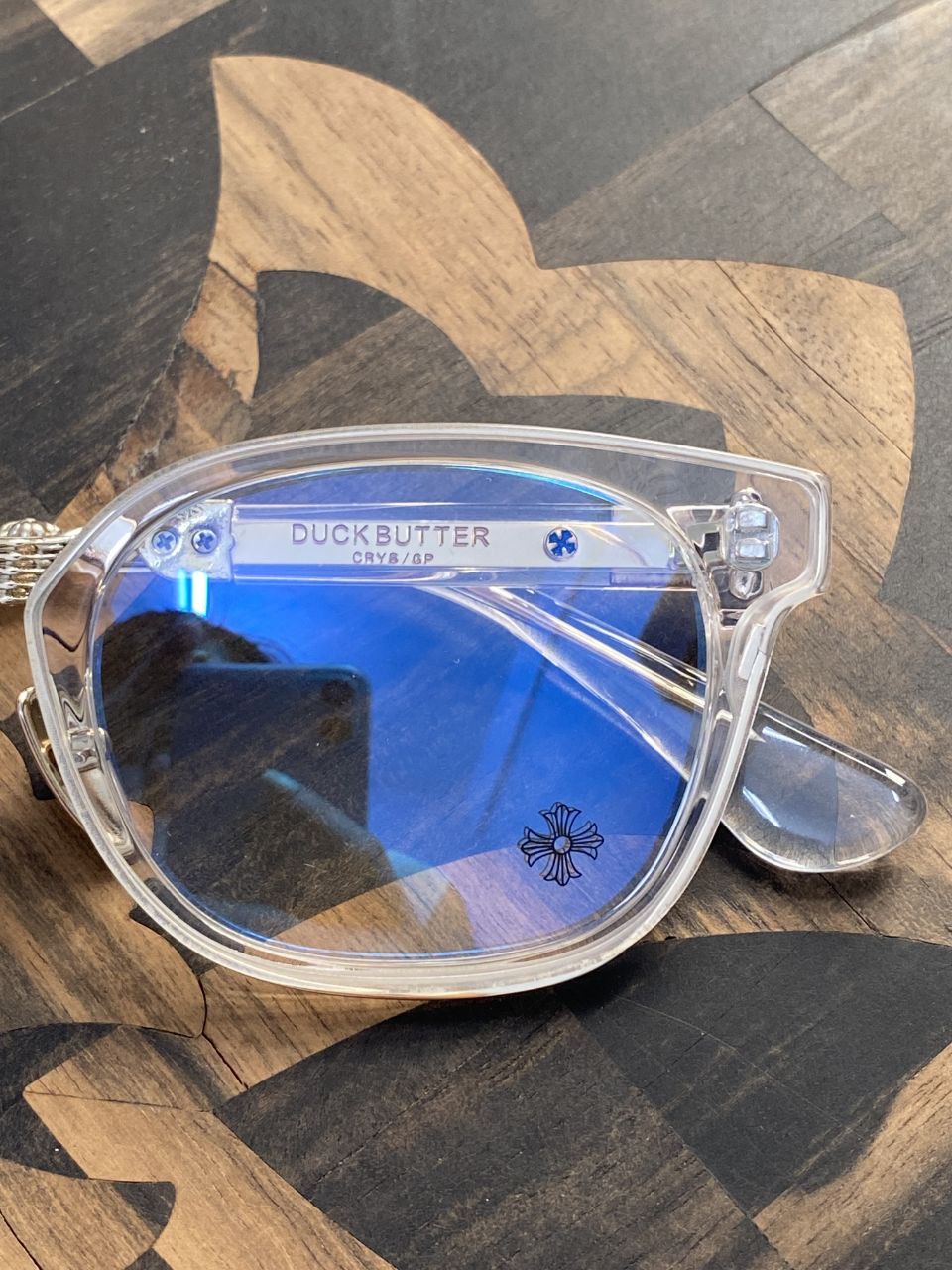 Chrome Hearts Buck Butter Glasses