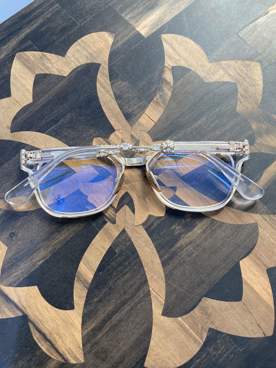 Chrome Hearts Buck Butter Glasses