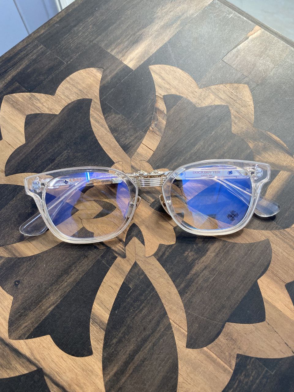 Chrome Hearts Buck Butter Glasses