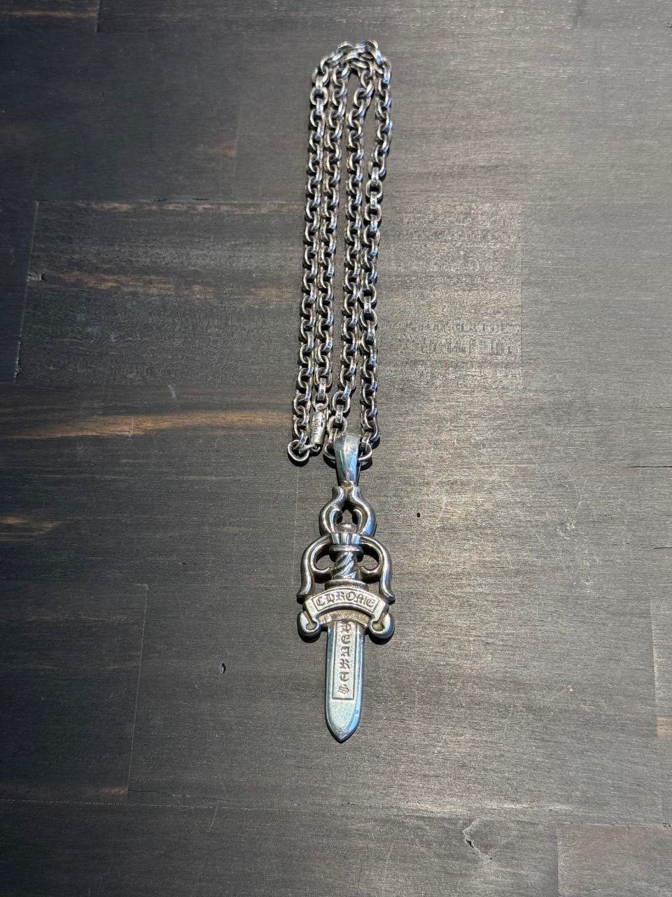 Chrome Hearts Large Sword Necklace