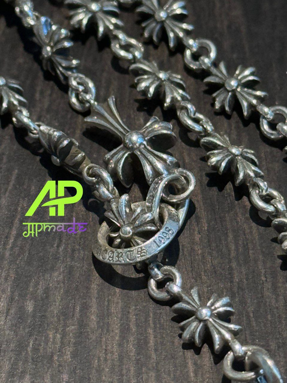 Chrome Hearts Cross and Cross Necklace