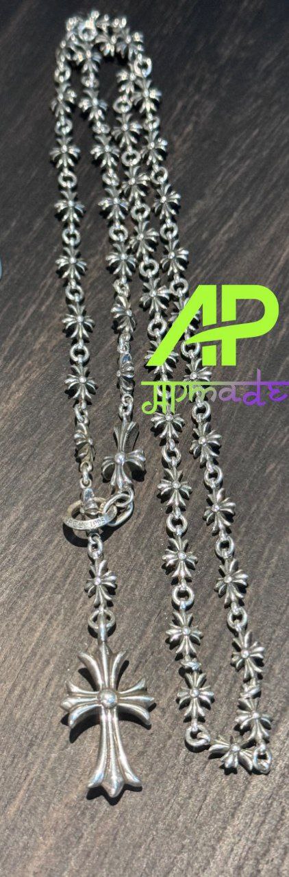 Chrome Hearts Cross and Cross Necklace