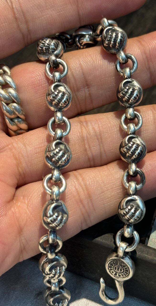 Chrome Hearts Cross Ball Bracelet