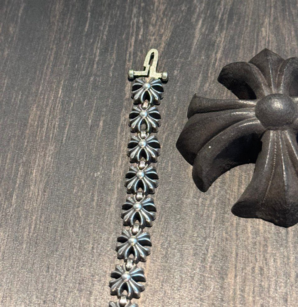 Chrome Hearts Cross Flower Insert Bracelet