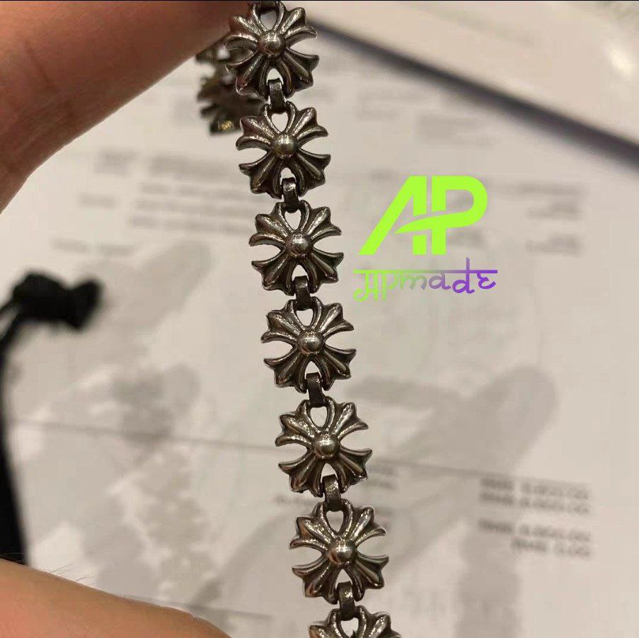 Chrome Hearts Cross Flower Insert Bracelet