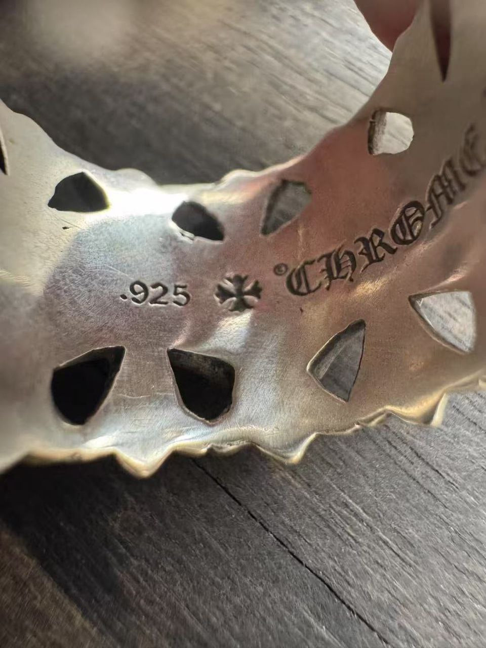 Chrome Hearts Cemetery Cross Ring