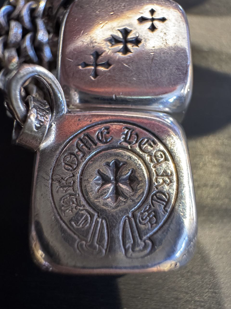 Chrome Hearts Dice Keychain