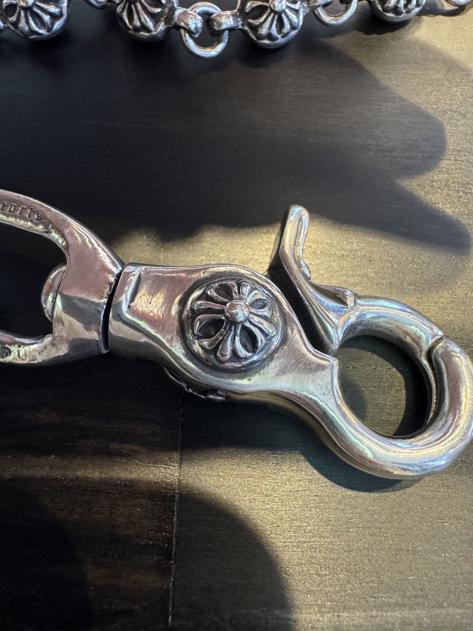 Chrome Hearts Double Clasp Ball Wallet Chain