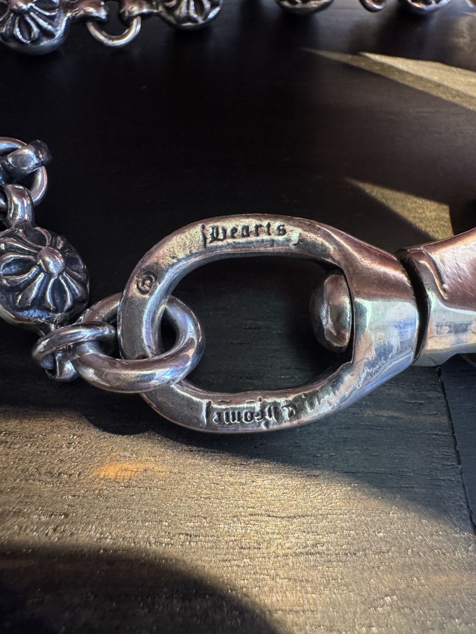 Chrome Hearts Double Clasp Ball Wallet Chain