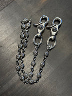 Chrome Hearts Double Clasp Ball Wallet Chain