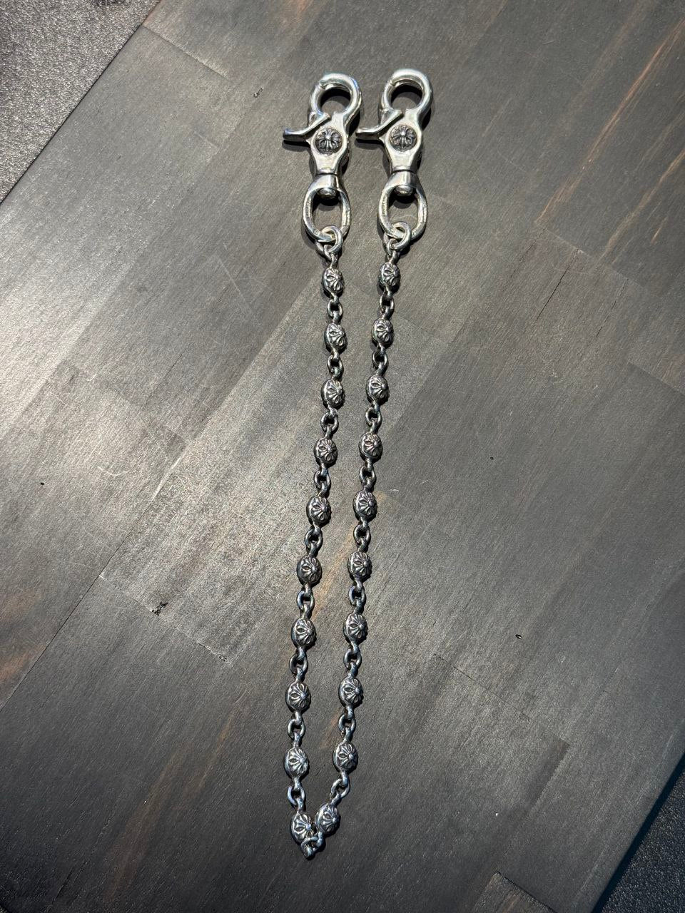 Chrome Hearts Double Clasp Ball Wallet Chain