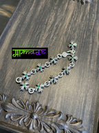 Chrome Hearts Tiny E Bracelet with Gem Set
