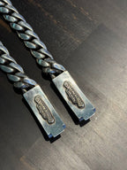 Chrome Hearts ID Single Sword Smooth Polished Bracelet