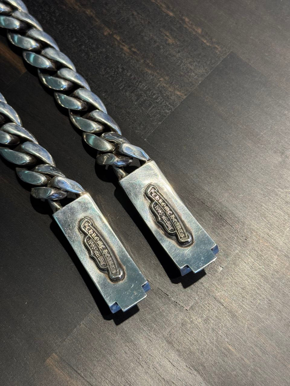 Chrome Hearts ID Single Sword Smooth Polished Bracelet