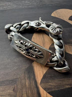 Chrome Hearts Rare Floral ID Bracelet Fancy x Clip (Japan Exclusive)