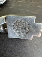 Chrome Hearts Link × Gem Hearts Cuban Bracelet