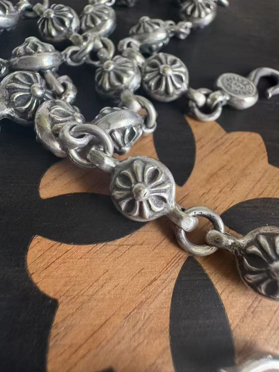 Chrome Hearts Floral Wallet Chain