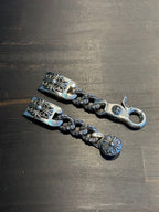 Chrome Hearts ID Floral Cross Fancy Chain Watch Bracelet